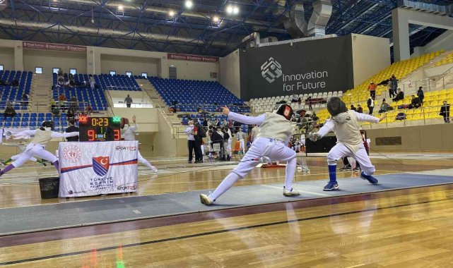 Eskrim heyecanı Eskişehir'de yaşandı