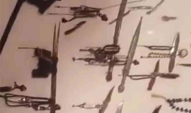 Evden cephanelik çıktı