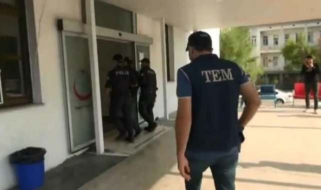 Eylem hazırlığındaki terörist Diyarbakır polisi tarafından kurulan özel ekiple İzmir'de yakalandı