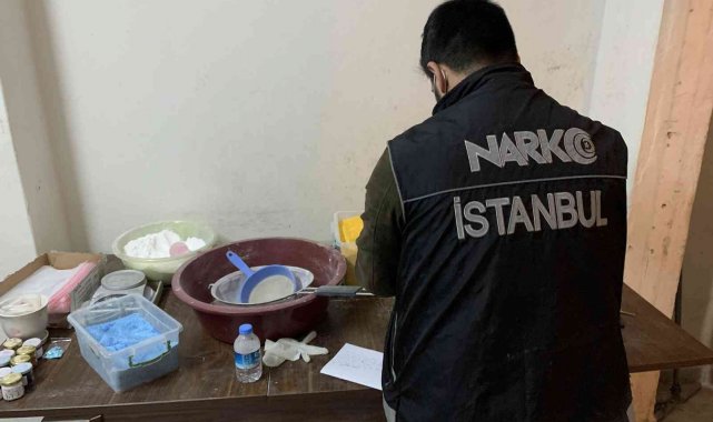 Eyüpsultan'da dev uyuşturucu operasyonu: 5 gözaltı
