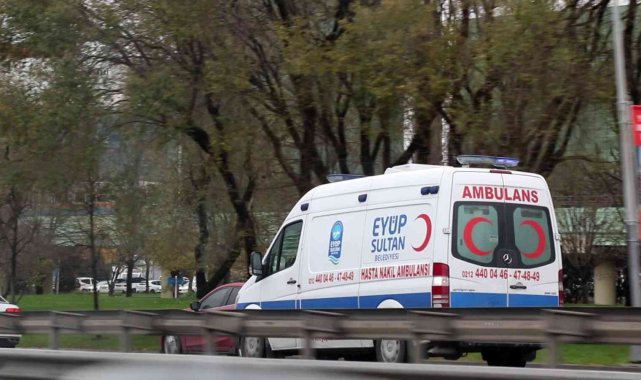 Eyüpsultan'da hasta nakil ambulans hizmeti