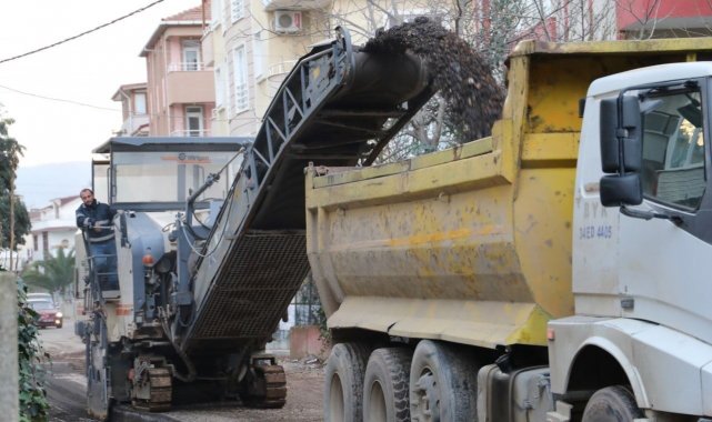 Fatih Mahallesi'nde üstyapı yenileniyor