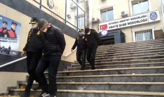 Fatih'te film gibi soygun kamerada: Kuyumcu atölyesinden 1 milyon liralık vurgun yaptılar