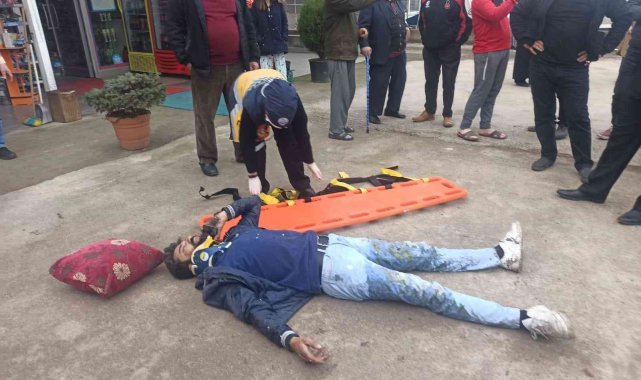 Fatsa'da trafik kazası: 2 yaralı