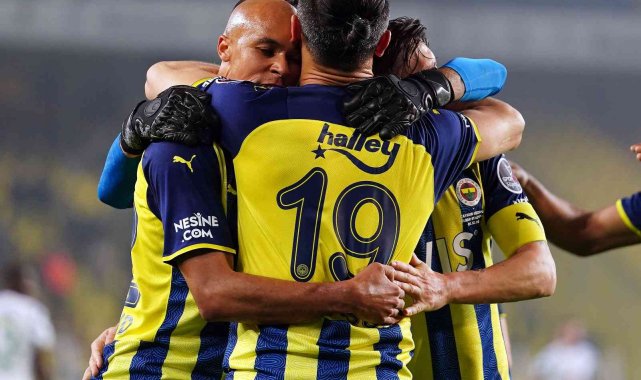 Fenerbahçe bu sezon ilk kez 4 gol attı