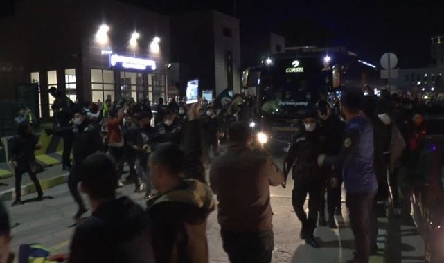 Fenerbahçe kafilesi Gaziantep'te