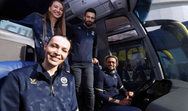 Fenerbahçe'de yeni otobüsler teslim edildi
