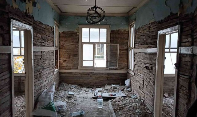 Ferdane Hanım Konağı'nda restorasyon çalışmaları başladı