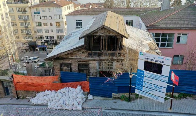 Ferdane Hanım Konağı&#039;nda restorasyon çalışmaları sürüyor