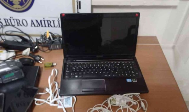 Fethiye'de iş yerinden bilgisayar çaldığı öne sürülen zanlı tutuklandı