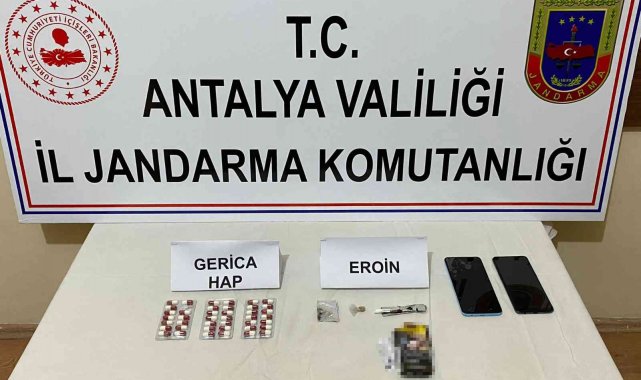Finike'de uyuşturucu operasyonu