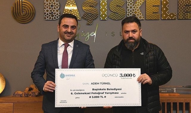 Fotoğraf yarışmasında derece alanlara ödülleri verildi
