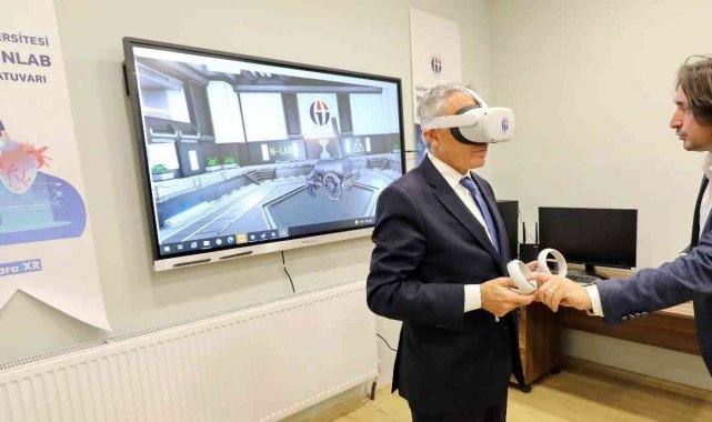 GAÜN&#039;de sanal labaratuvar hizmete girdi