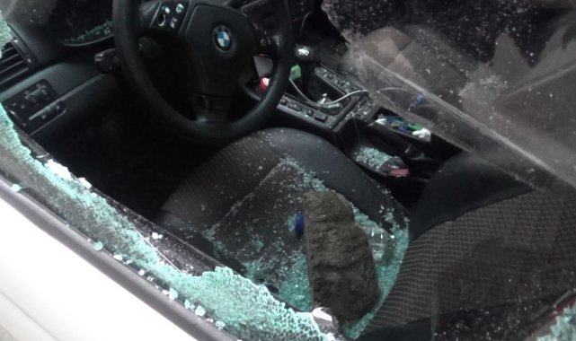 Gazeteciler Cemiyeti Başkanının aracına saldırı