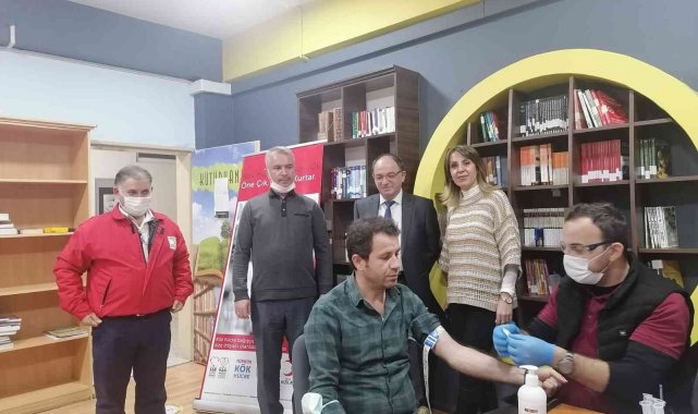 Gazi Anadolu Lisesinden kök hücre bağışı kampanyası