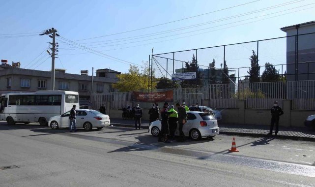 Gaziantep polisinden okul önlerinde denetim