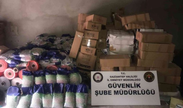 Gaziantep'te 3 milyon lira değerinde sahte deterjan ele geçirildi