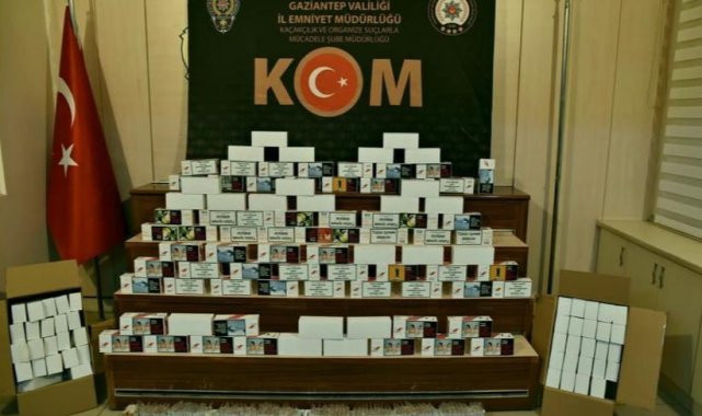 Gaziantep'te 49 bin 500 makaron ele geçirildi