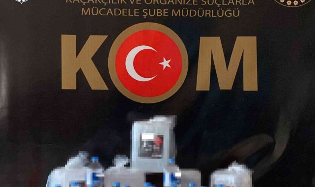 Gaziantep'te sahte alkol operasyonu: 2 gözaltı