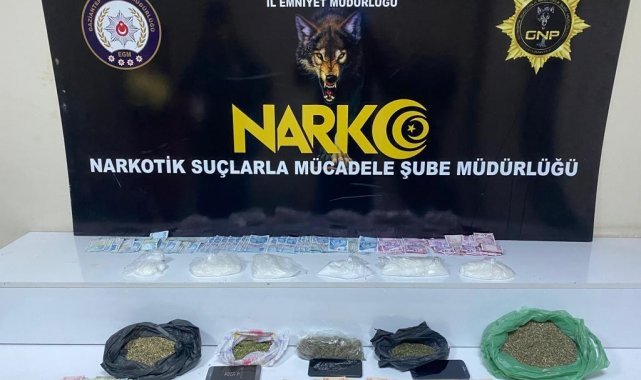 Gaziantep'te uyuşturucu operasyonu: 21 kişi tutuklandı