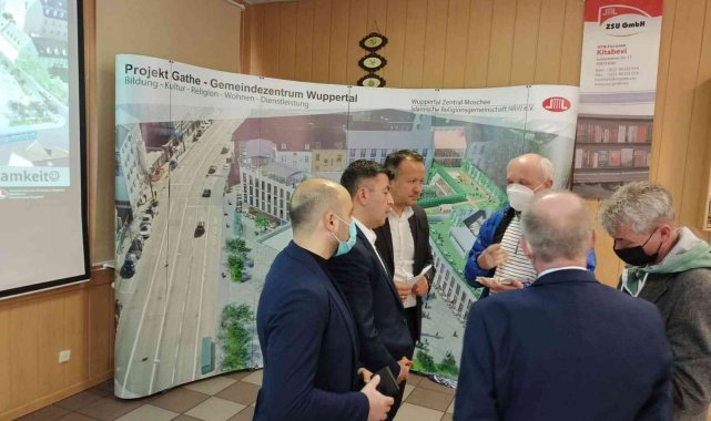 Gedizli genç mühendis Almanya'da külliye inşa edecek