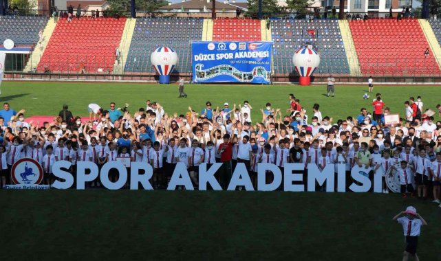 Geleceğin sporcuları Düzce'den çıkacak