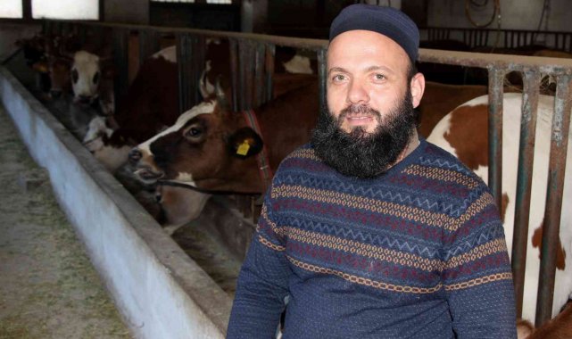 Genç çiftçi projesiyle hayvancılığa başladı, şimdi taleplere yetişemiyor
