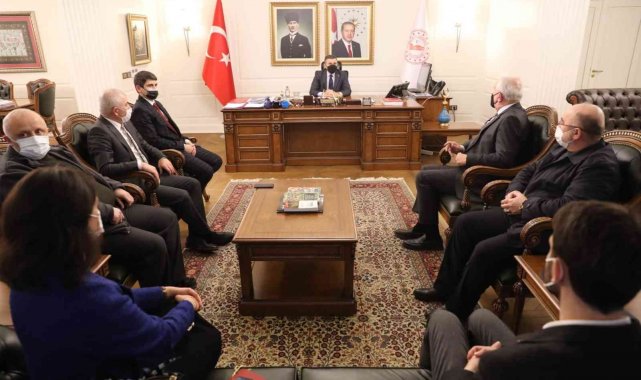 Genel Sekreter Özoğlu&#039;dan Vali Atay&#039;a ziyaret