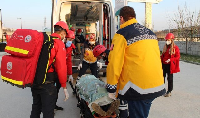 Gerçeği aratmayan saha tatbikatı gerçekleştirildi