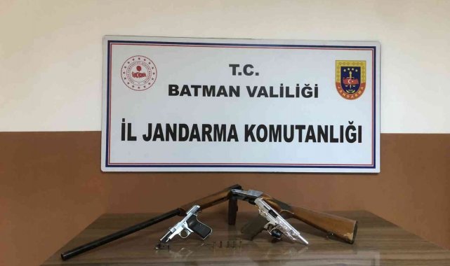Gercüş'te silah kaçakçılığı operasyonu