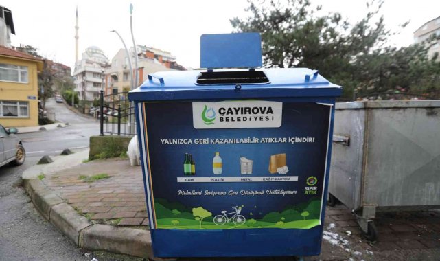 Geri dönüşüm konteynerleri yenileniyor