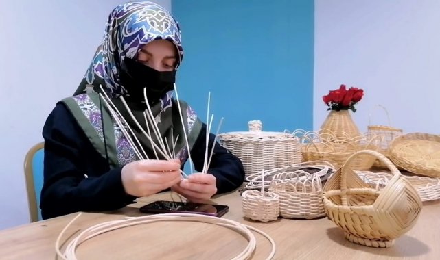 Giresunlu kadınlar sepet kursuna ilgi gösteriyor