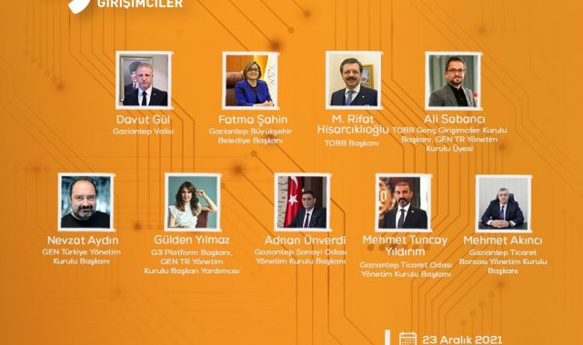 Girişimci ve girişimci adayları Gaziantep'te buluşuyor
