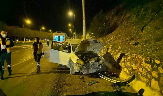 Gizli buzlanma kazaya sebep oldu, 1 kişi yaralandı