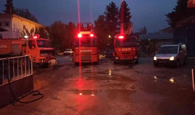 Gölbaşı Belediye İtfaiyesi kazalara karşı kurban kesti