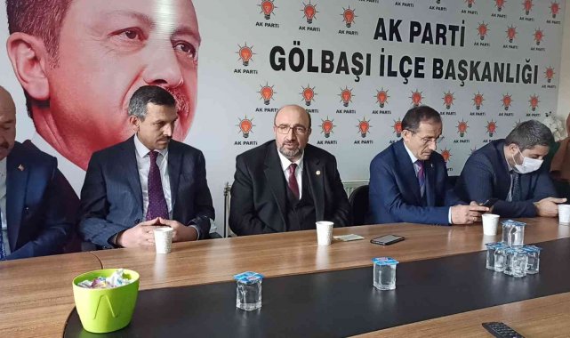 Gölbaşı ilçesinde AK Parti daraltılmış danışma meclisi toplantısı düzenledi