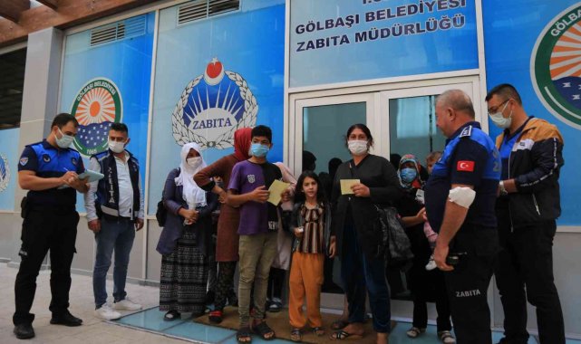 Gölbaşı zabıtası vatandaşın güvenini boşa çıkarmadı