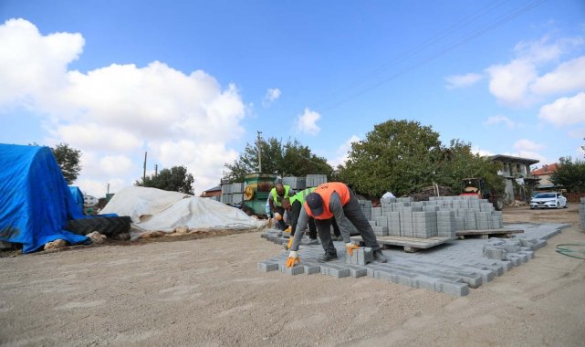 Gözler'de yollar güzelleşiyor