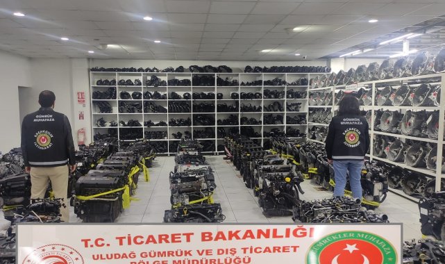 Gümrük Muhafaza Ekipleri oto yedek parça ve sigara kaçakçılarına