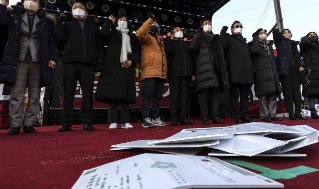 Güney Koreli işletmecilerden Covid-19 kısıtlamalarına protesto