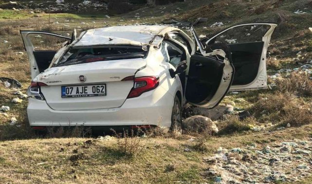 Gurbetçi aile tatil yolunda faciayı yaşadı