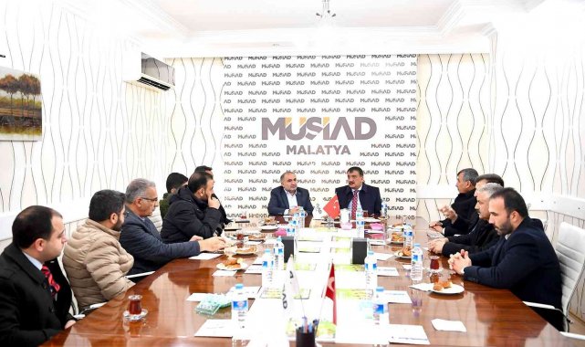 Gürkan, MÜSİAD Malatya şubesini ziyaret etti