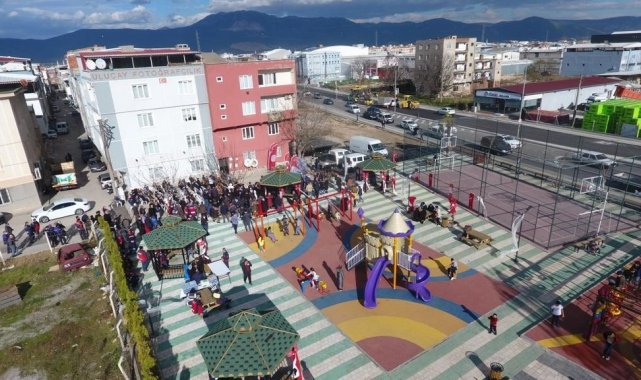 Gürsu'ya 5 milyon lira değerinde bin 300 metrekarelik modern park