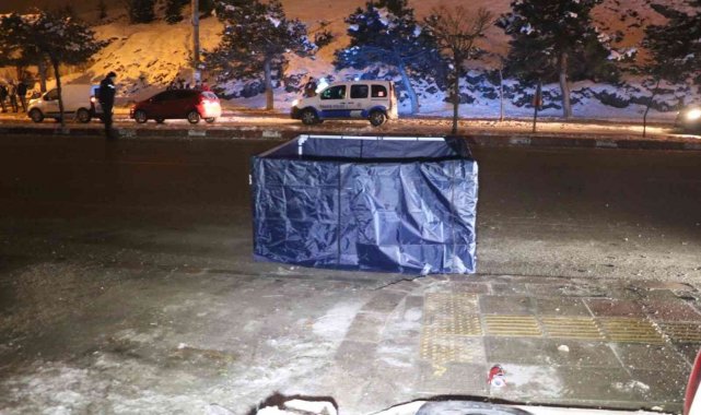 Hafif ticari araç yayalara çarptı: 1 ölü, 1 yaralı