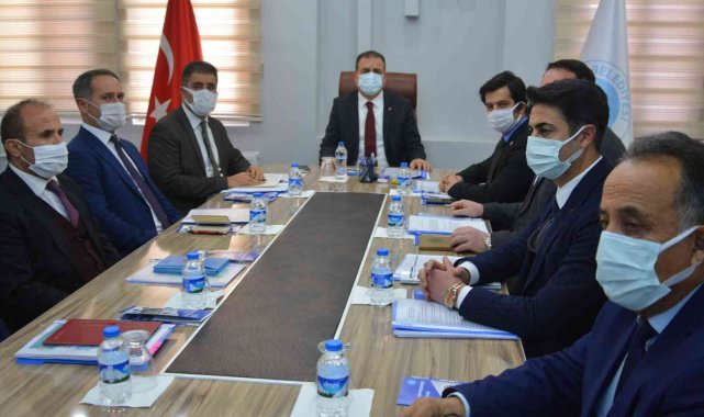 Hakkari Belediyesi'nde 2021 yılı değerlendirme toplantısı