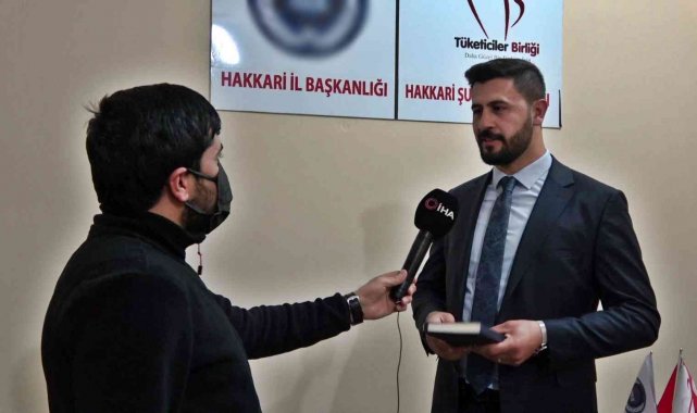 Hakkari Tüketiciler Birliği Derneği Başkanı Geçirgen: "Marketlerde raf ile kasa fiyatının farklı olması pek fark edilmeyen bir durum"