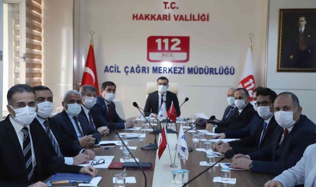 Hakkari'de risk azaltma toplantısı