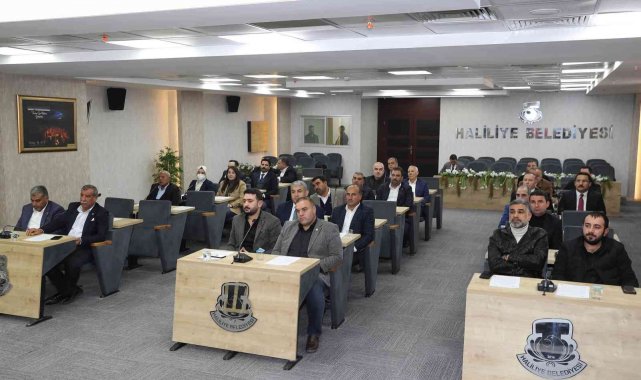 Haliliye meclisinde yılsonu toplantısı yapıldı