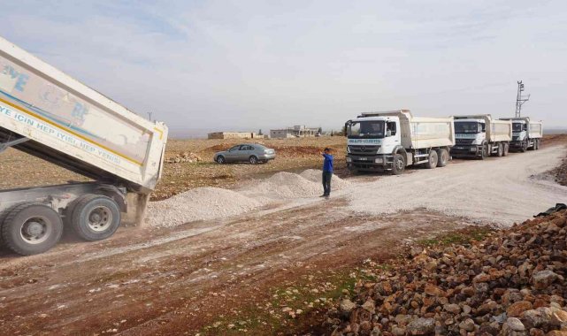 Haliliye'de Emirler mahallesine kilitli beton parke