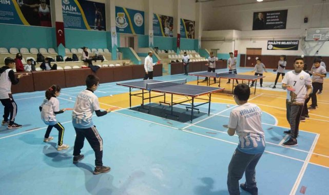 Haliliye'de kış spor okullarına yoğun ilgi